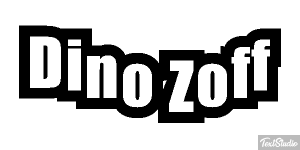 Dino Zoff Text effect