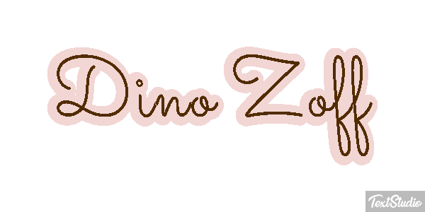 Dino Zoff Text effect