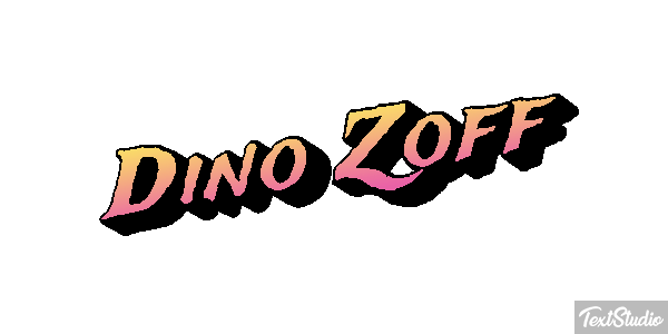 Dino Zoff Text effect