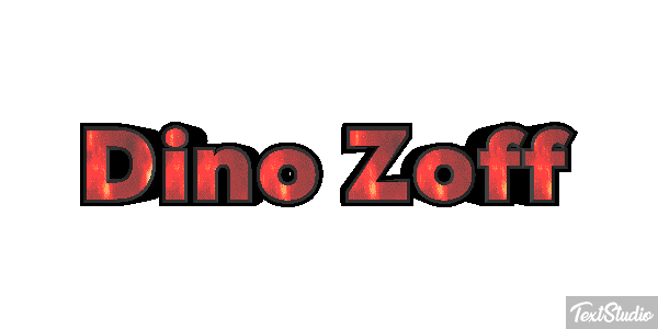 Dino Zoff Text effect