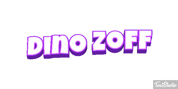 Dino Zoff Text effect