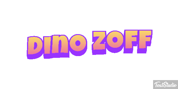 Dino Zoff Text effect