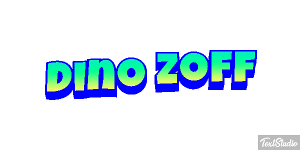 Dino Zoff Text effect