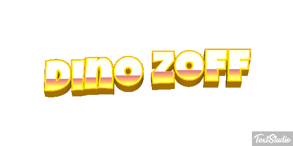 Dino Zoff Text effect
