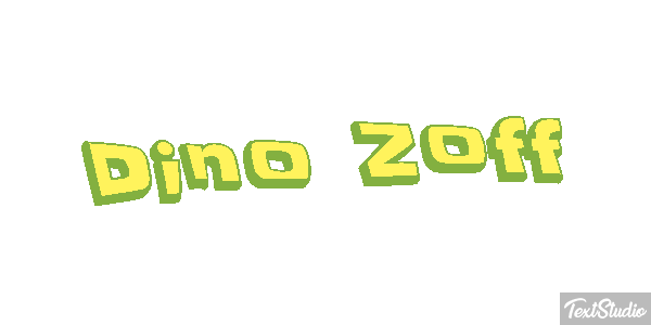 Dino Zoff Text effect