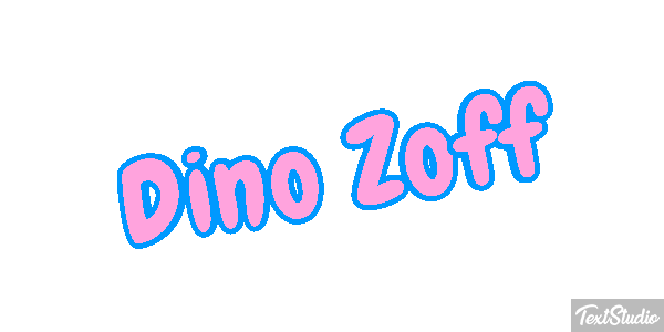 Dino Zoff Text effect