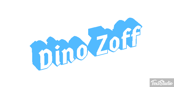 Dino Zoff Text effect