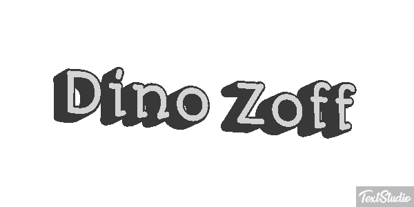 Dino Zoff Text effect