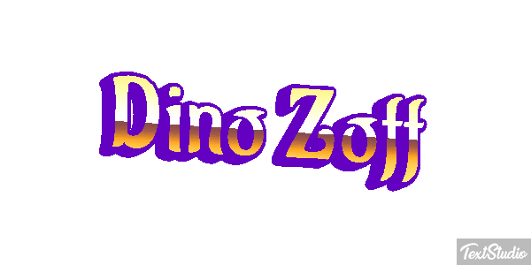 Dino Zoff Text effect