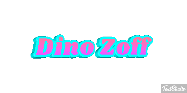 Dino Zoff Text effect