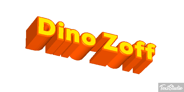 Dino Zoff Text effect