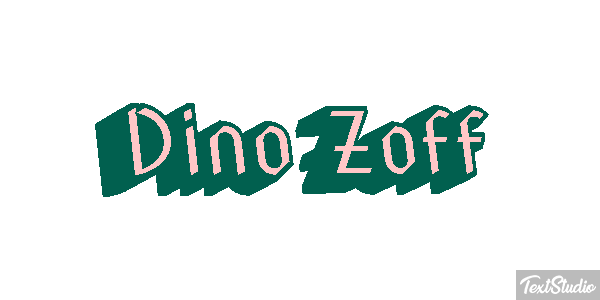 Dino Zoff Text effect