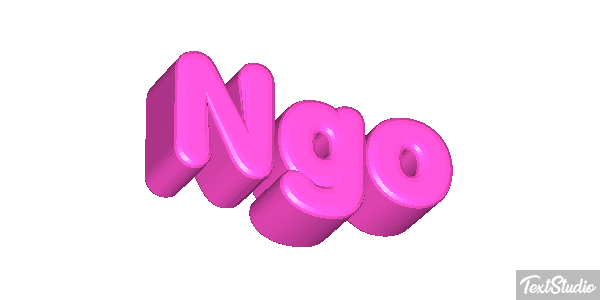 Ngo テキスト効果