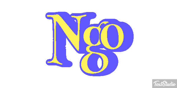 Ngo テキスト効果