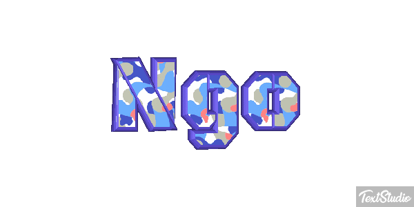 Ngo テキスト効果