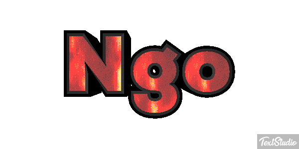 Ngo テキスト効果