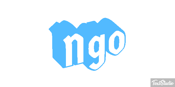 Ngo テキスト効果