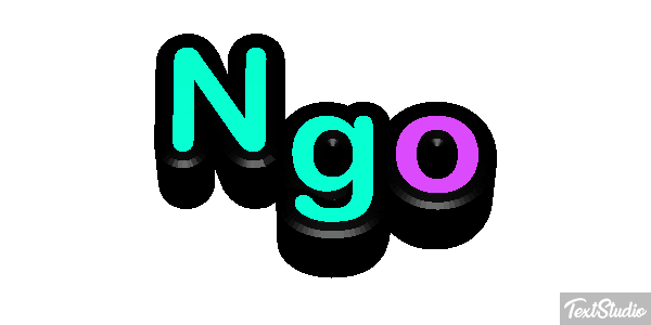 Ngo テキスト効果