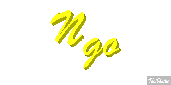 Ngo テキスト効果