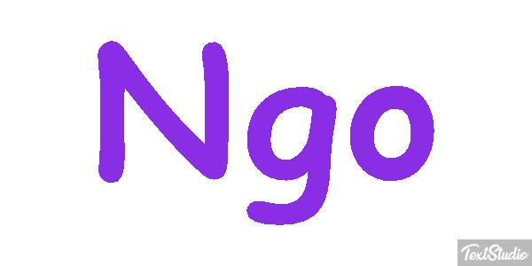 Ngo テキスト効果