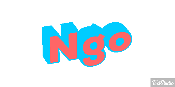 Ngo テキスト効果