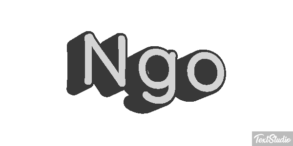 Ngo テキスト効果