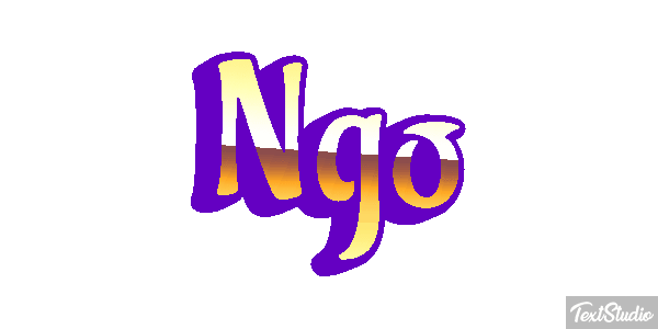 Ngo テキスト効果