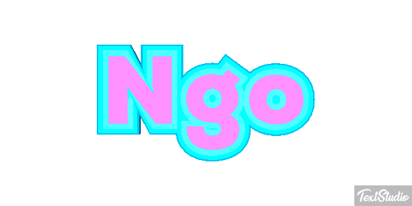 Ngo テキスト効果