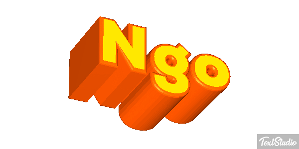 Ngo テキスト効果