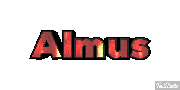 Almus Text effect