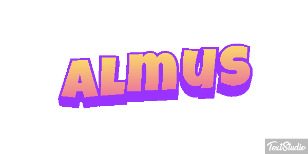 Almus Text effect