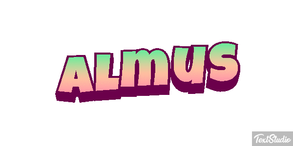 Almus Text effect