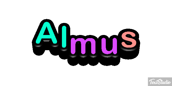 Almus Text effect