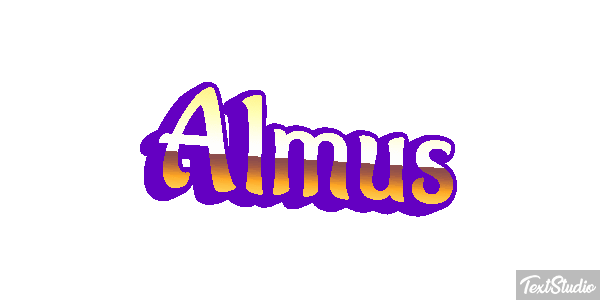 Almus Text effect