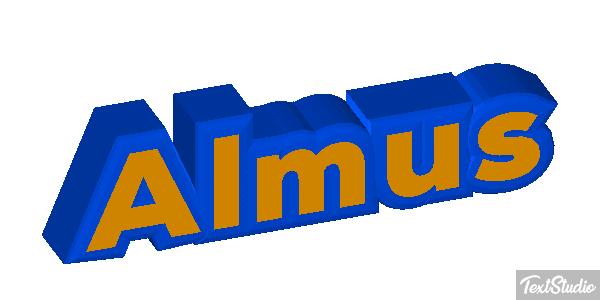Almus Text effect