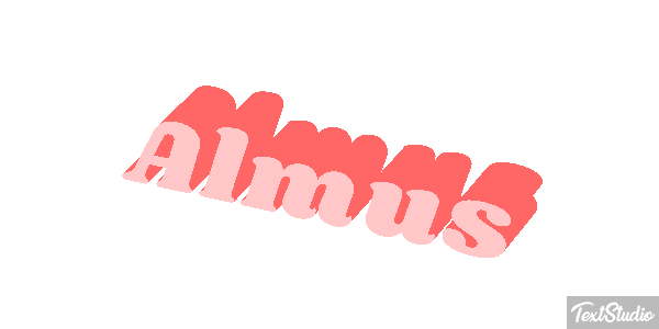 Almus Text effect