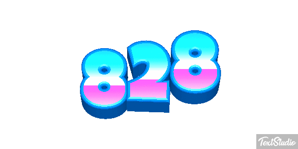 828 Efecto de texto