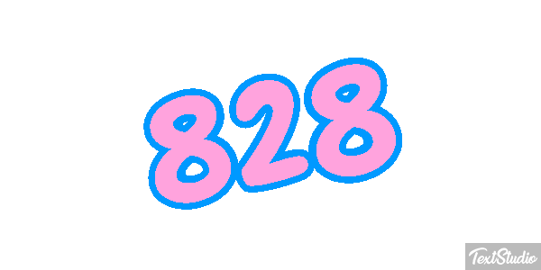 828 Efecto de texto