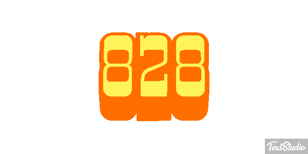 828 Efecto de texto