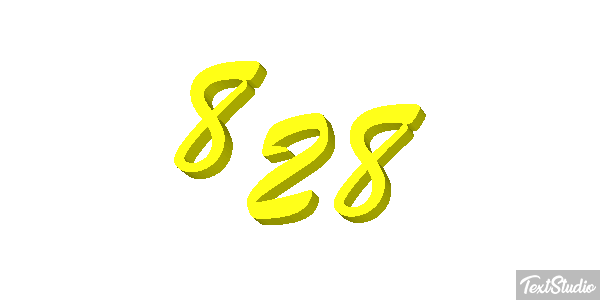 828 Efecto de texto