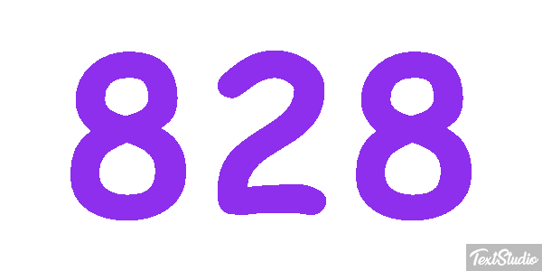 828 Efecto de texto
