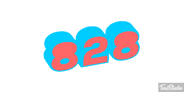828 Efecto de texto