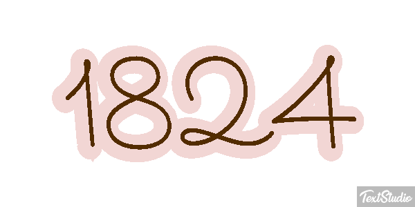 1824 Text effect