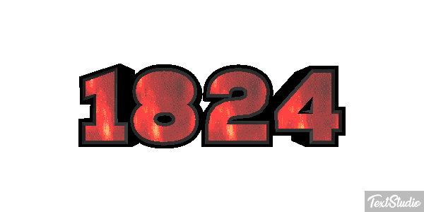 1824 Text effect