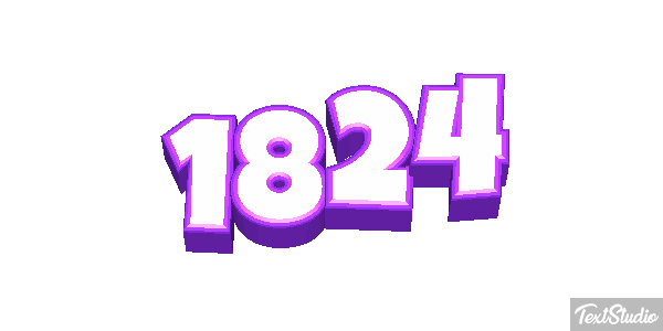 1824 Text effect