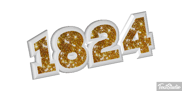 1824 Text effect