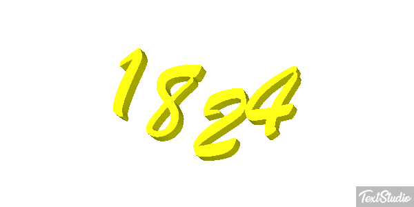 1824 Text effect
