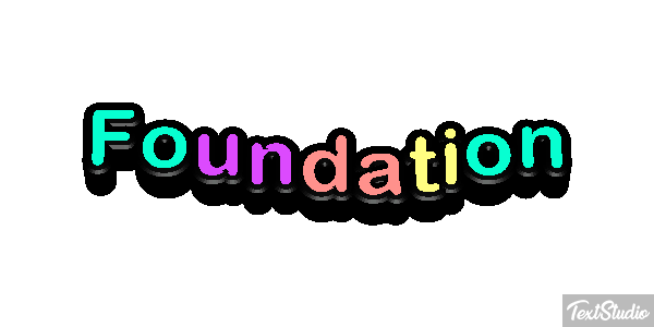 Foundation Effetto testo