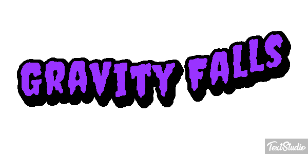 Gravity Falls Effetto testo
