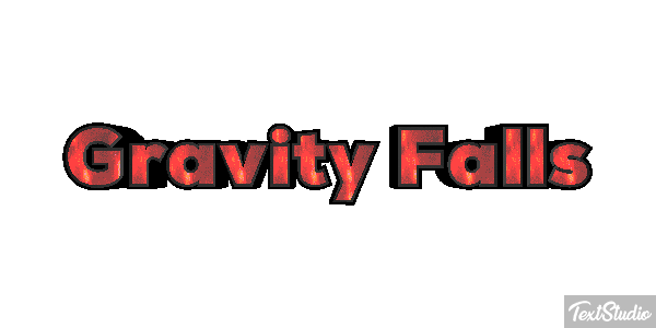 Gravity Falls Effetto testo